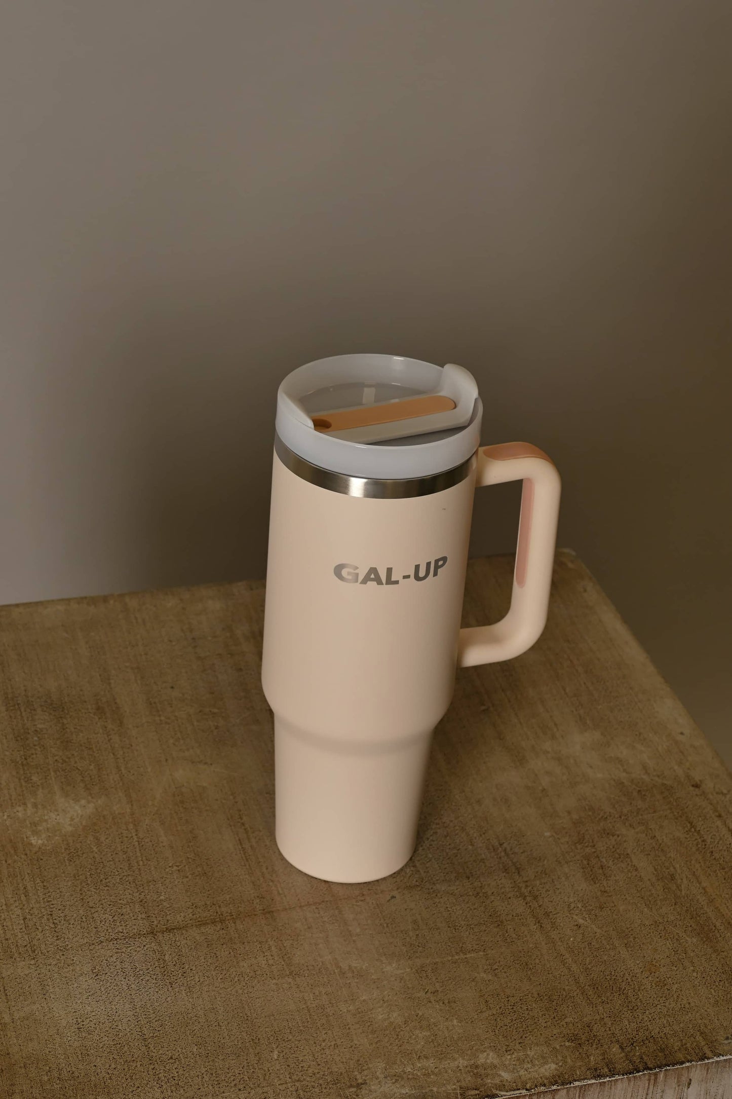 Stainless Steel Water Bottle in Light Pink