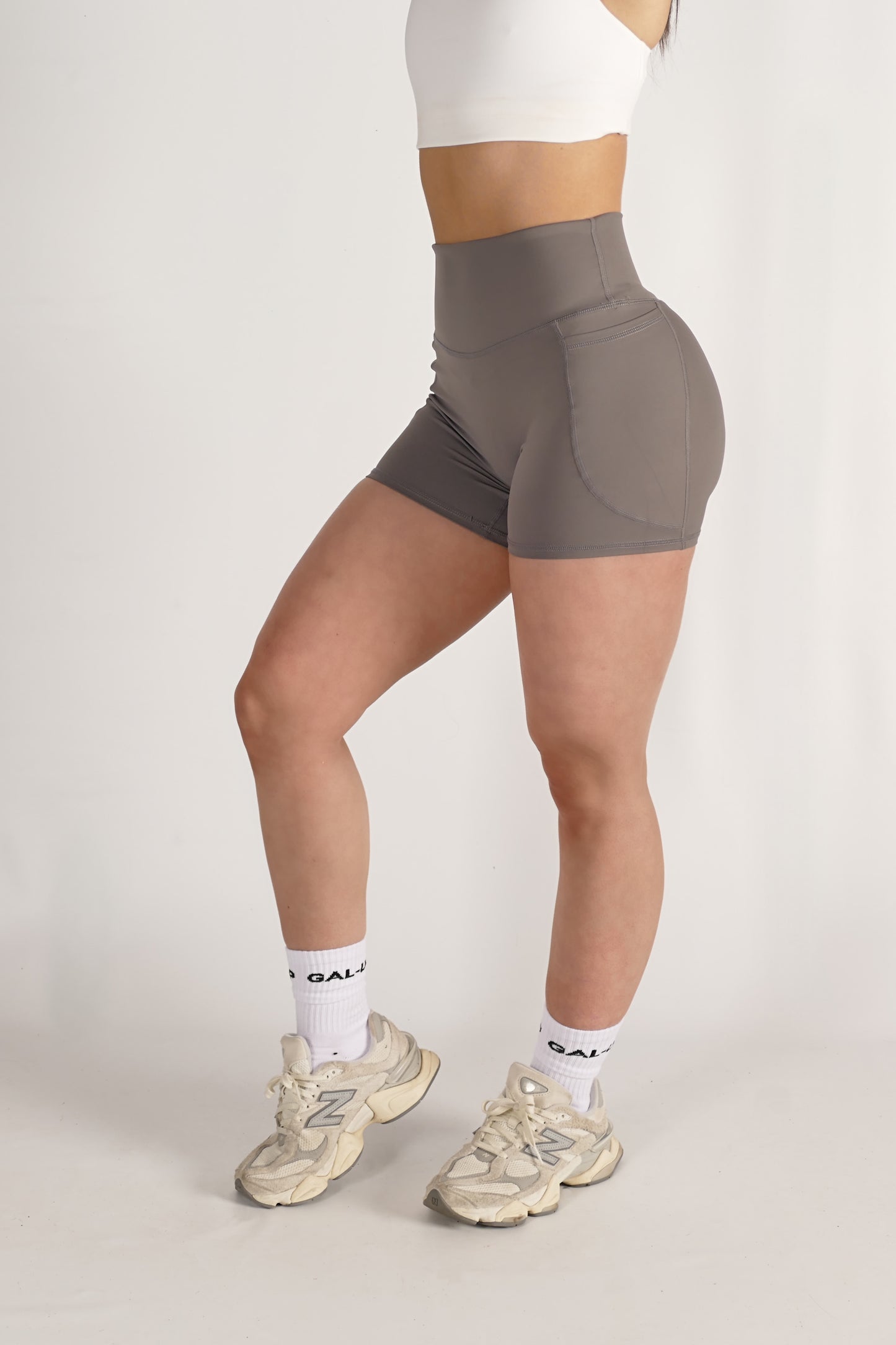 Flex Shorts in Storm Grey