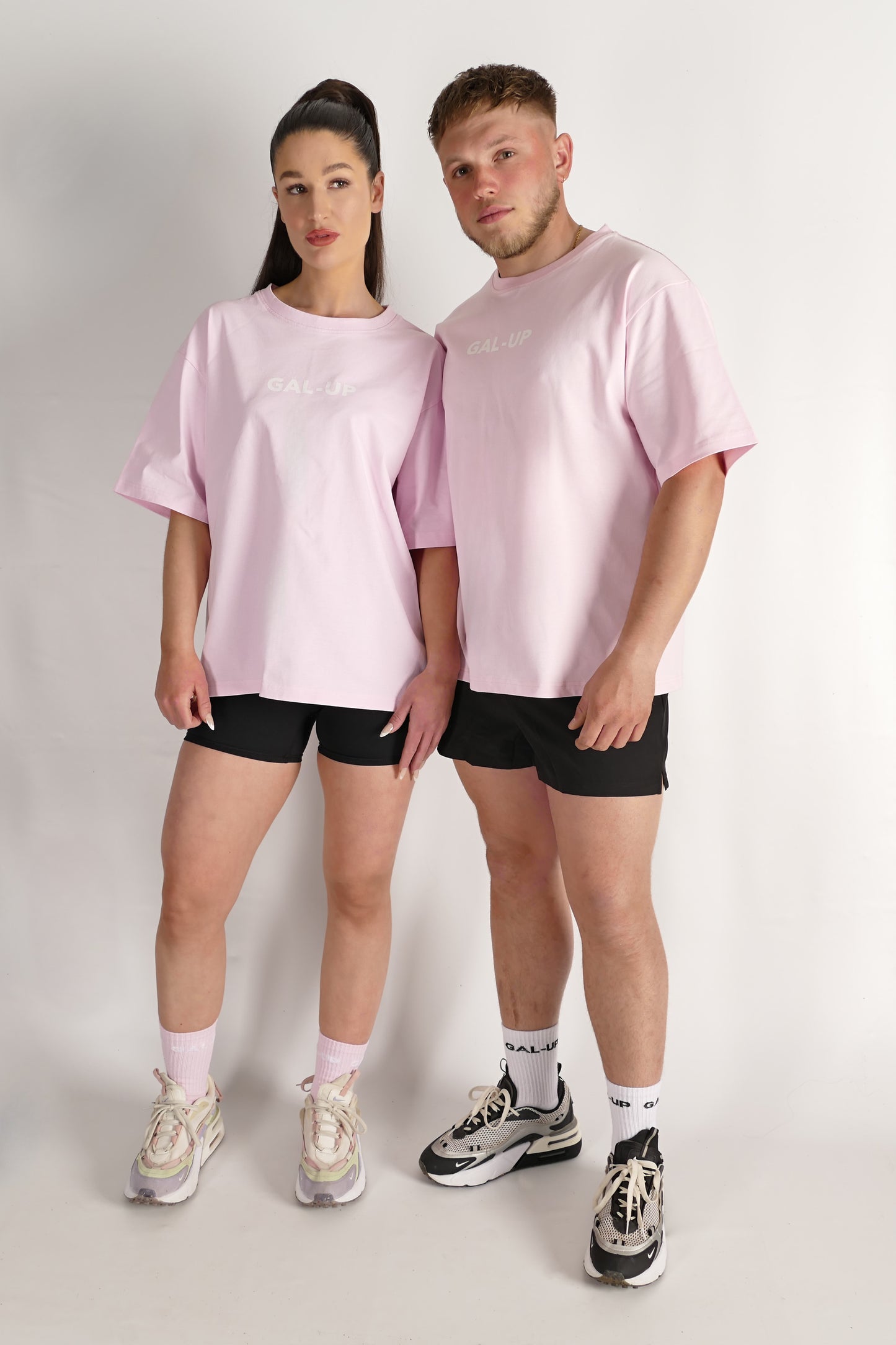 Oversized Street T-Shirt in Marshmallow Pink
