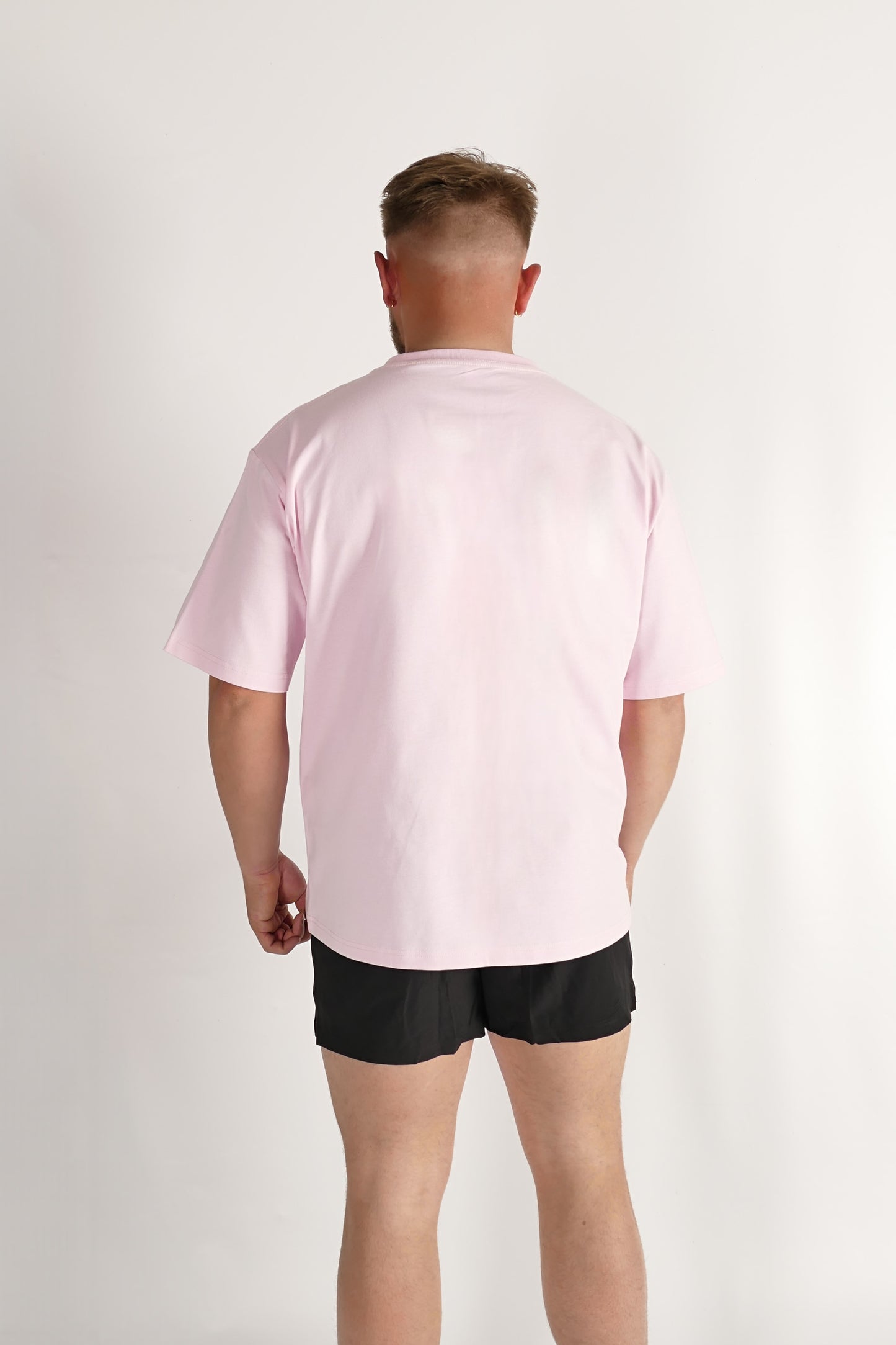 Oversized Street T-Shirt in Marshmallow Pink
