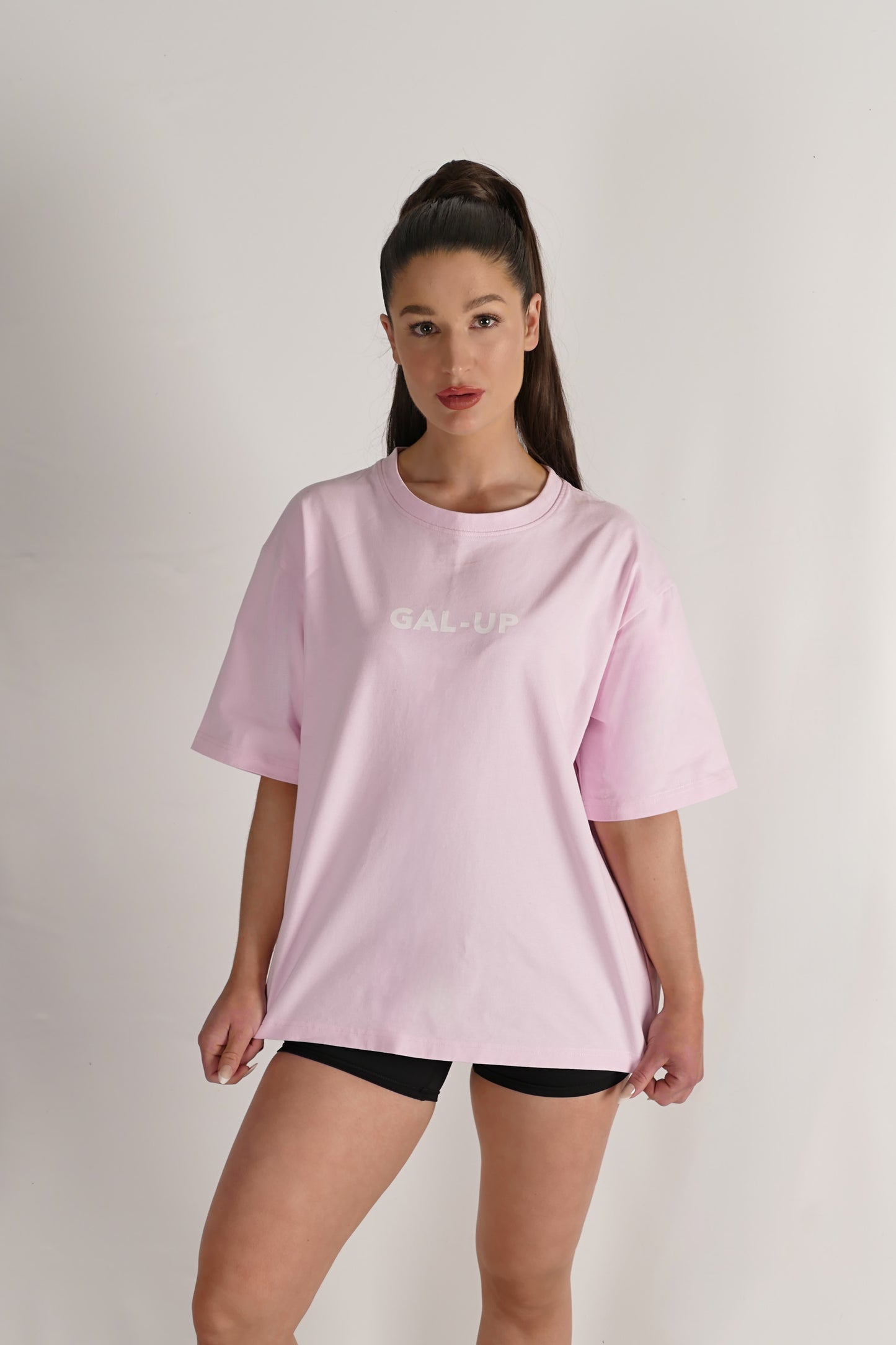 Oversized Street T-Shirt in Marshmallow Pink