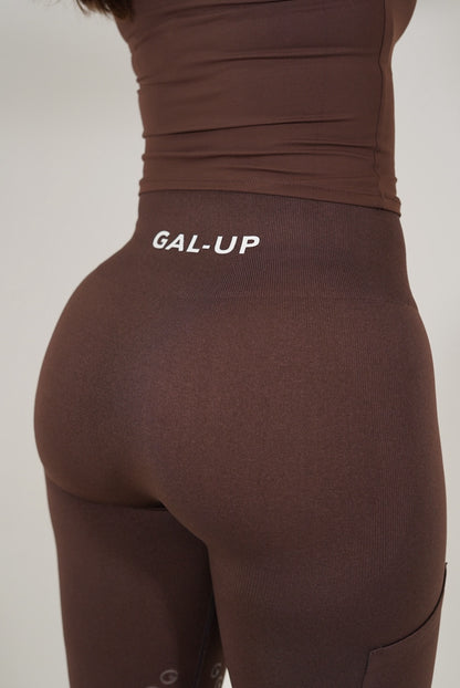 Seamless Define Leggings In Espresso