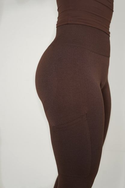 Seamless Define Leggings In Espresso