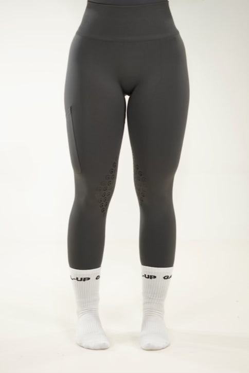 Seamless Define Leggings In Charcoal