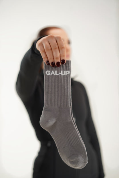 Crew Training Socks in Grey