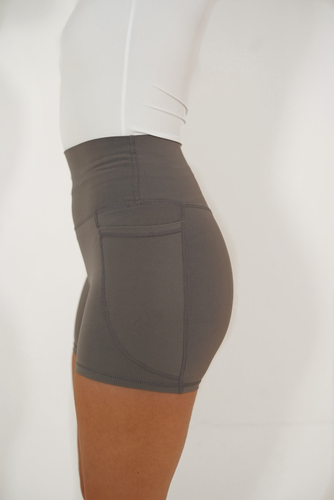 Flex Shorts in Storm Grey