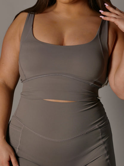 Flex Sports Bra in Storm Grey