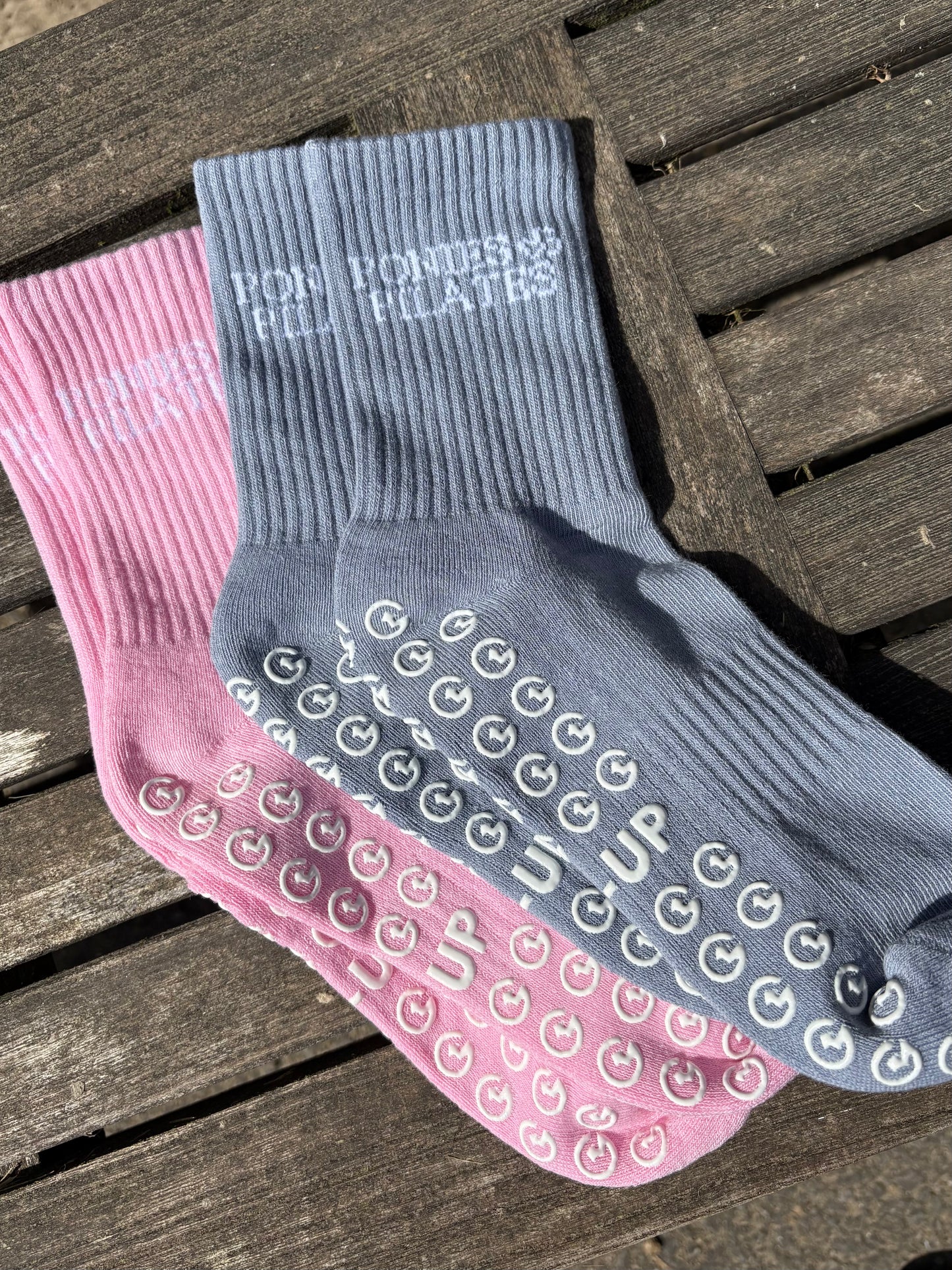 Ponies and Pilates Grip Socks - Two Pack