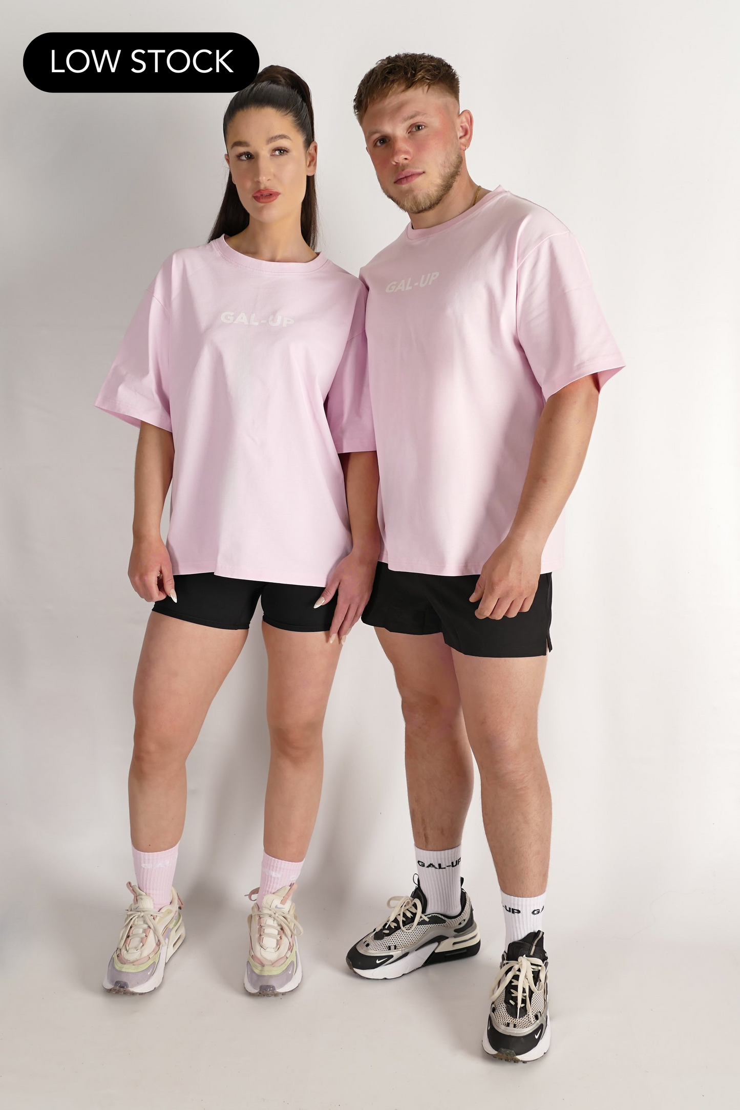 Oversized Street T-Shirt in Marshmallow Pink